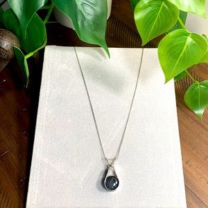 Vintage Kalevi Sara of Finland Modernist Silver Necklace